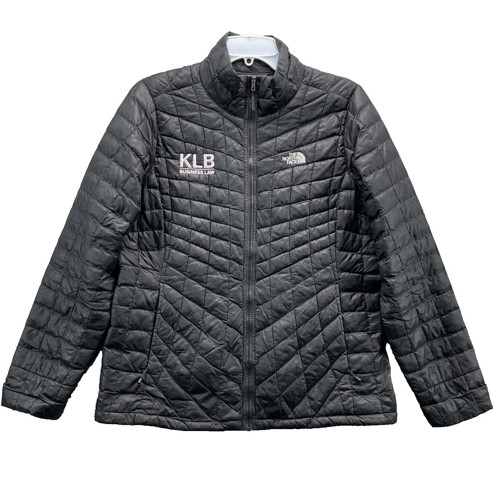 North Face Thermoball Puffer Jacket Women Large Insulated Quilt Outdoor Gorpcore